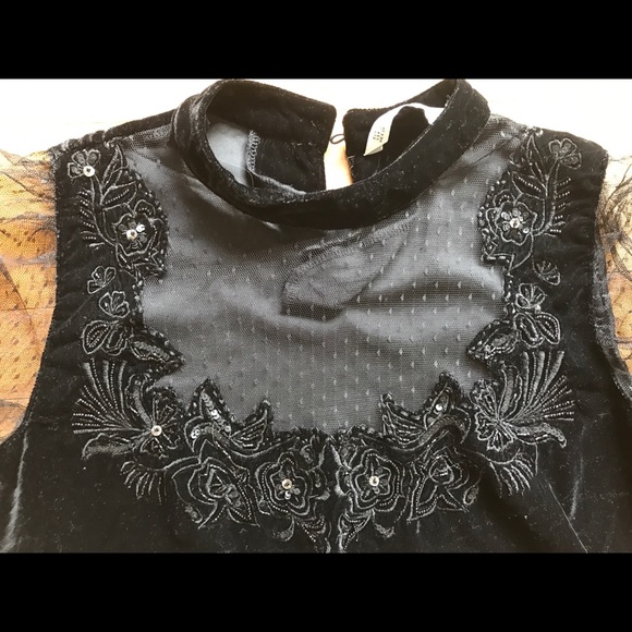 Zara Velvet Dress - Picture 3 of 4